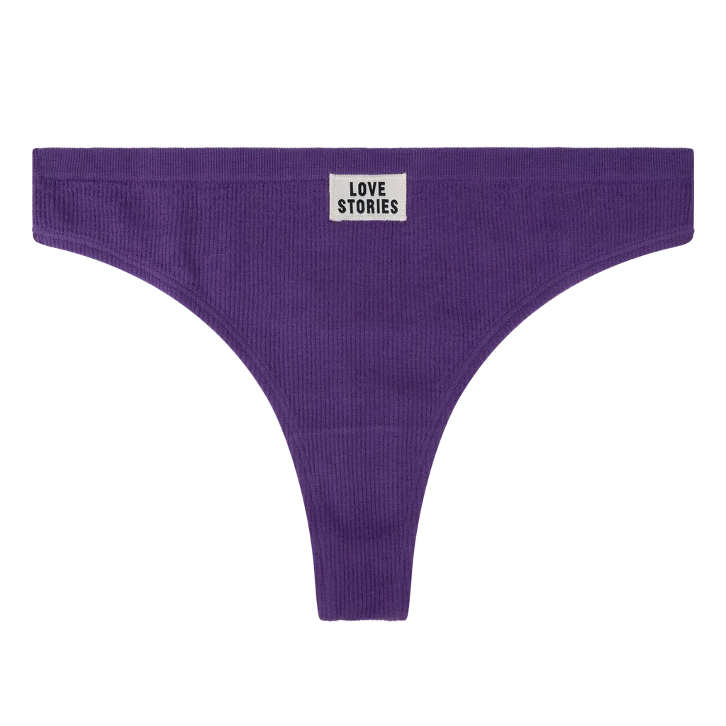 Comfy string briefs - LIMA PURPLE