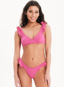 Ruffles Bikini - BUBBLE GUM