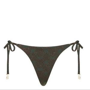 Triangle String Bikini Bottom - LEAFY
