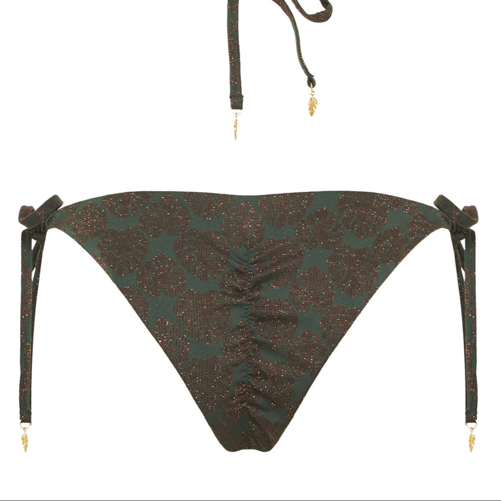 Triangle String Bikini Bottom - LEAFY
