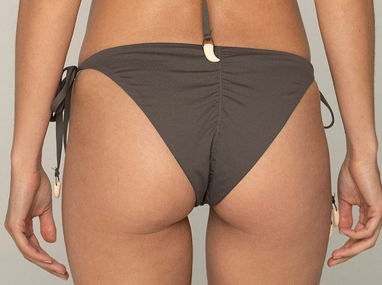 Triangle String Bikini Bottom - ASHE TO ASHES