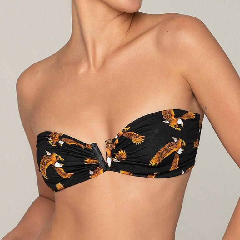 V- Bandeau Bikini Top - CAPTAIN EAGLE