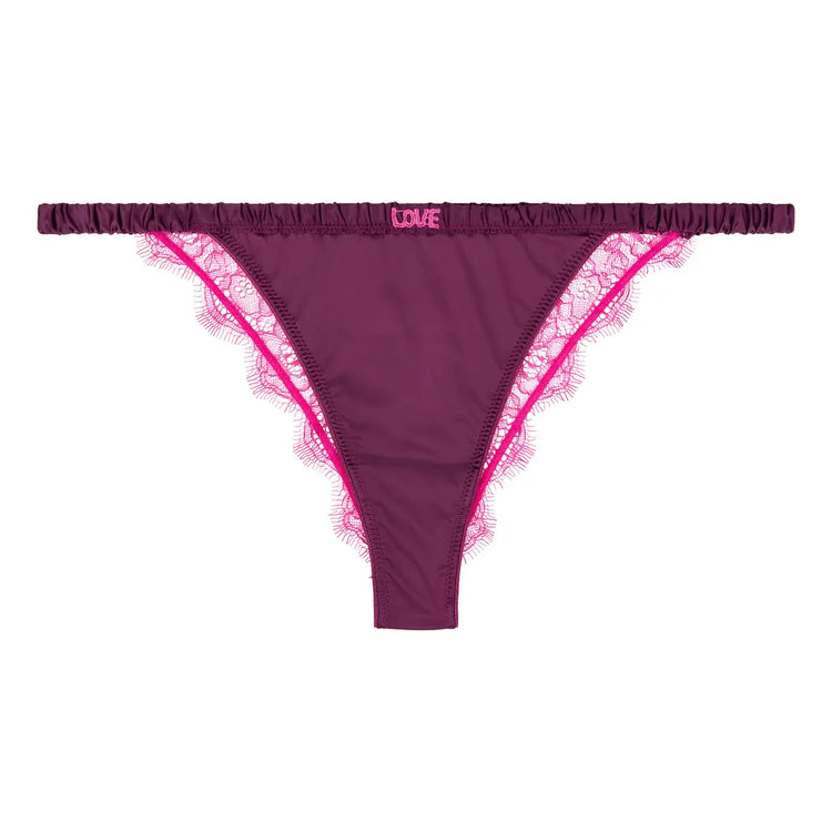 CHARLOTTE - BURGUNDY
