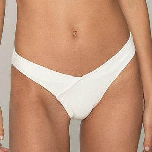 Bust Bikini Bottom - CRISPY CREAM