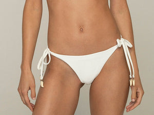 Triangle String Bikini Bottom - CRISPY CREAM