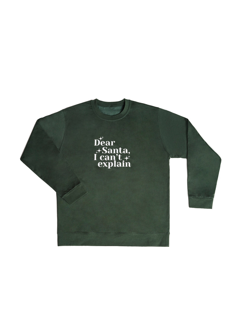 Green Hoodie - DEAR SANTA