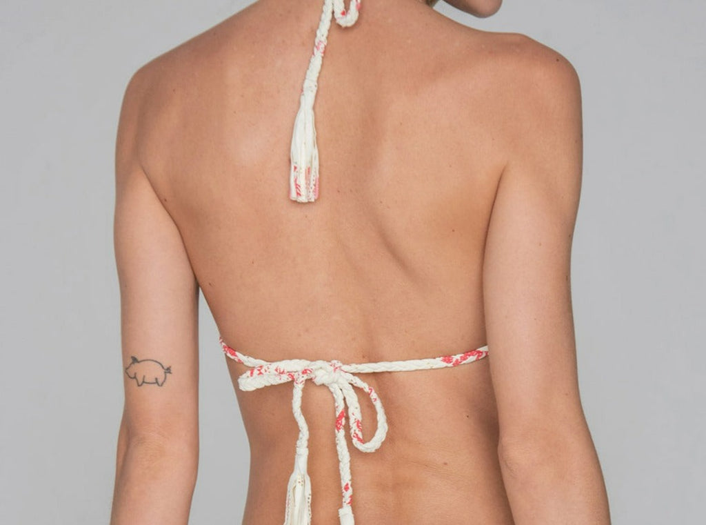 N Braided Bikini Top - HOLLY LOBSTER