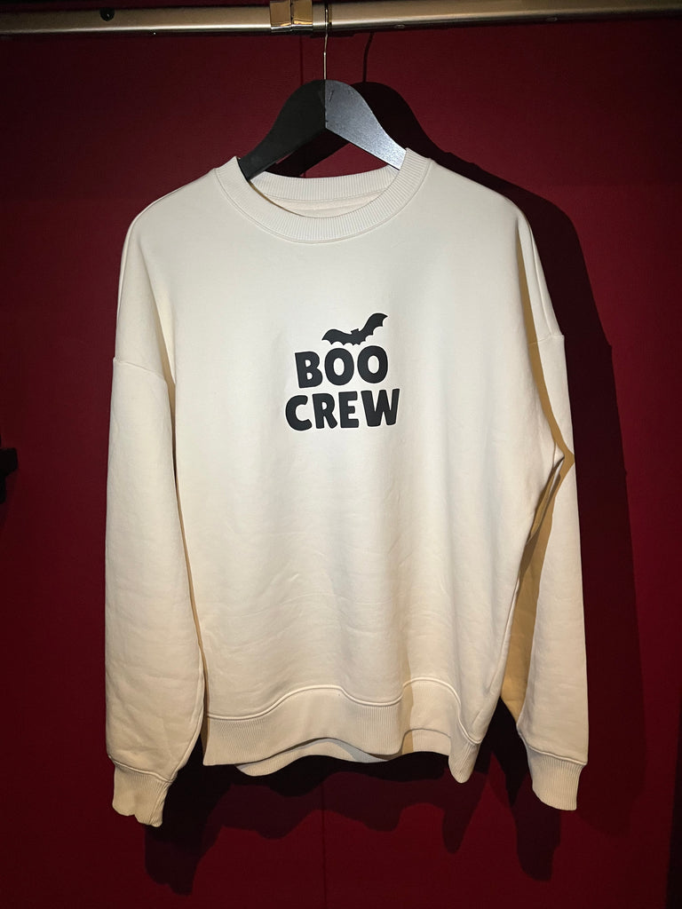 Crewneck - Ivory BOO CREW