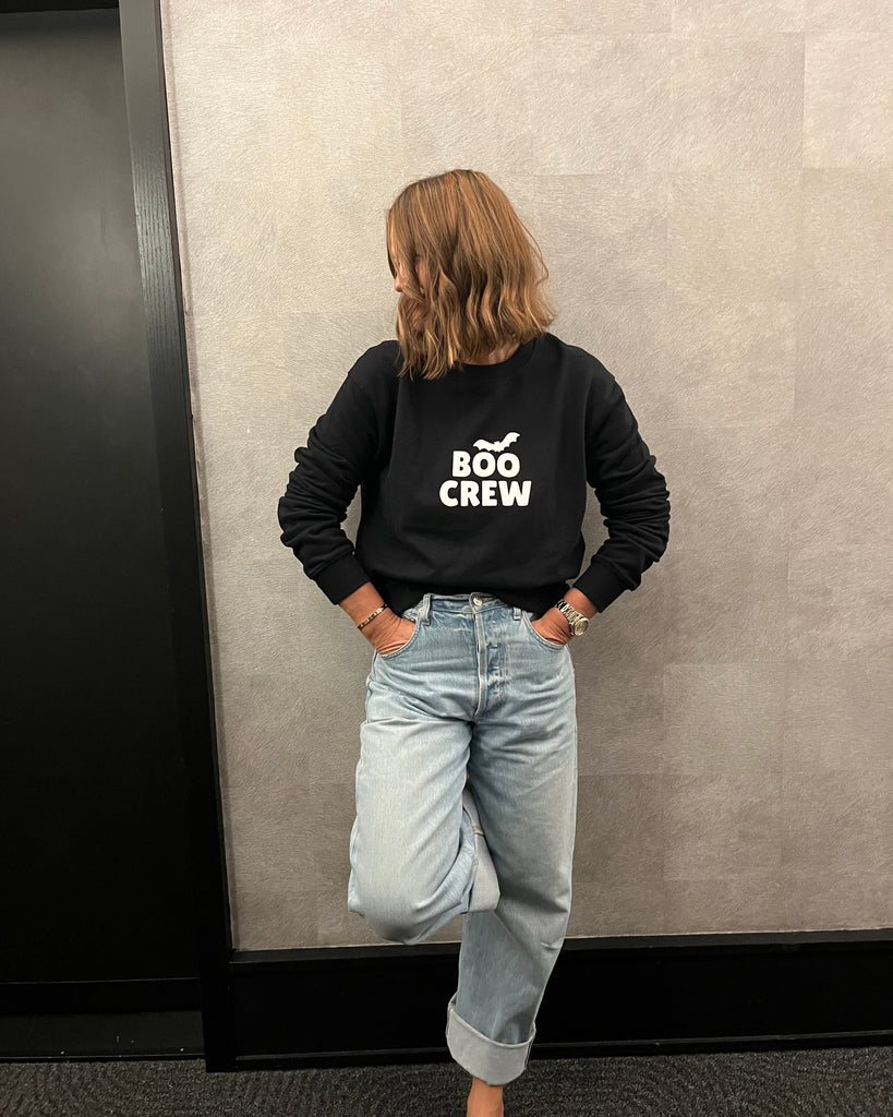 Crewneck - Black BOO CREW