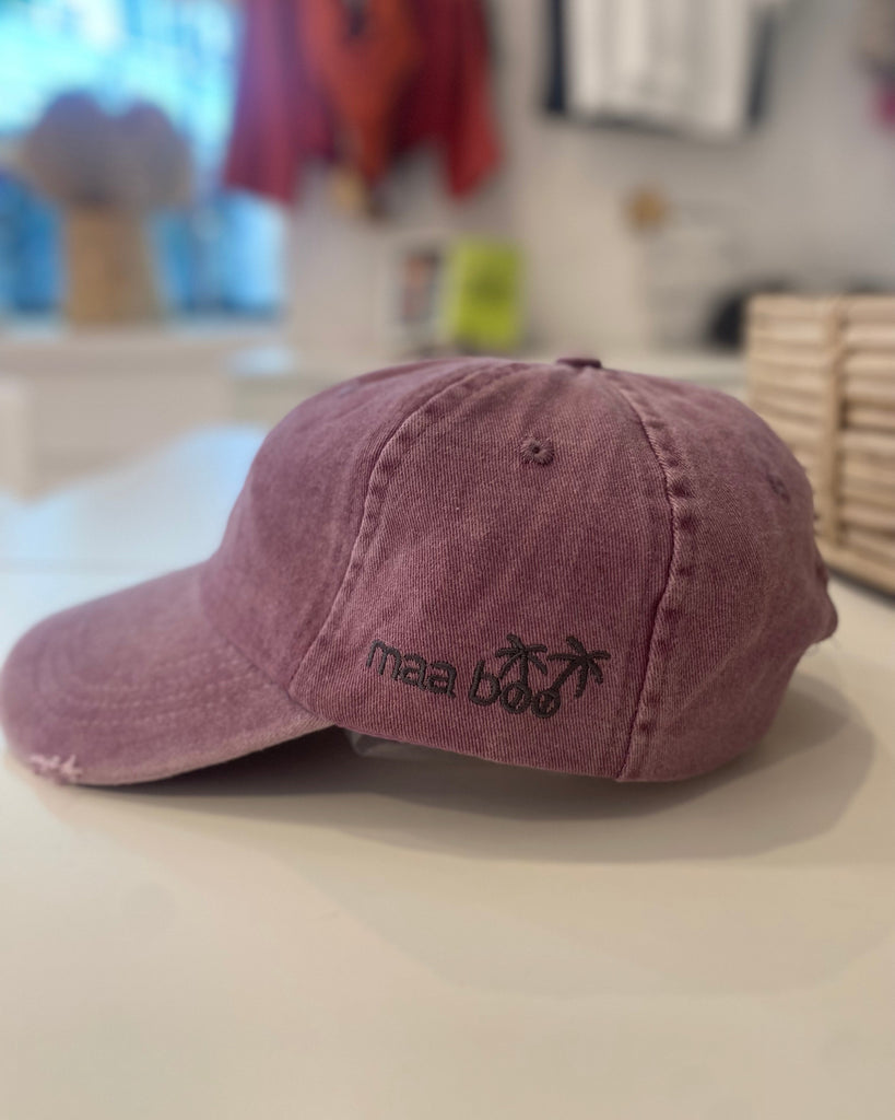 Hat purple - PALM TREE