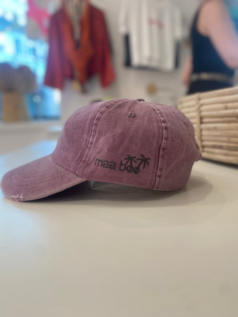Hat purple - PALM TREE