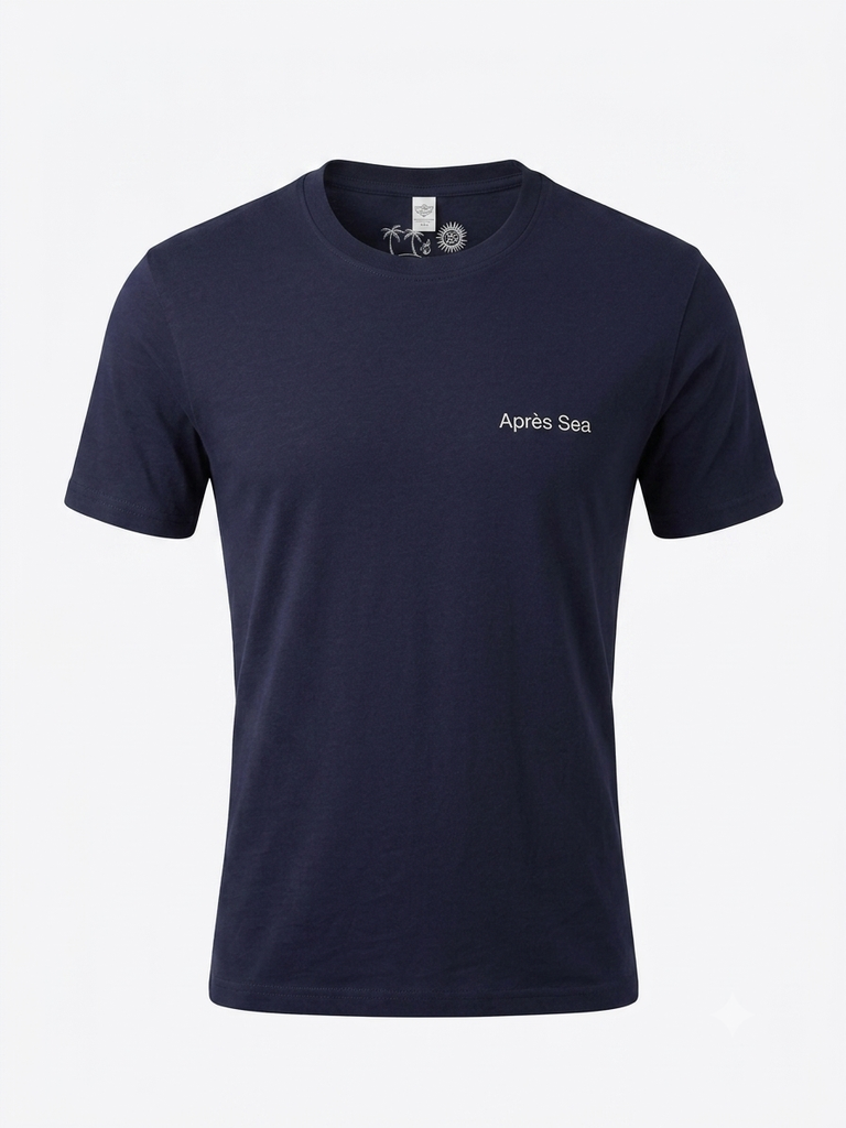 T-shirt Navy Blue - APRES SEA