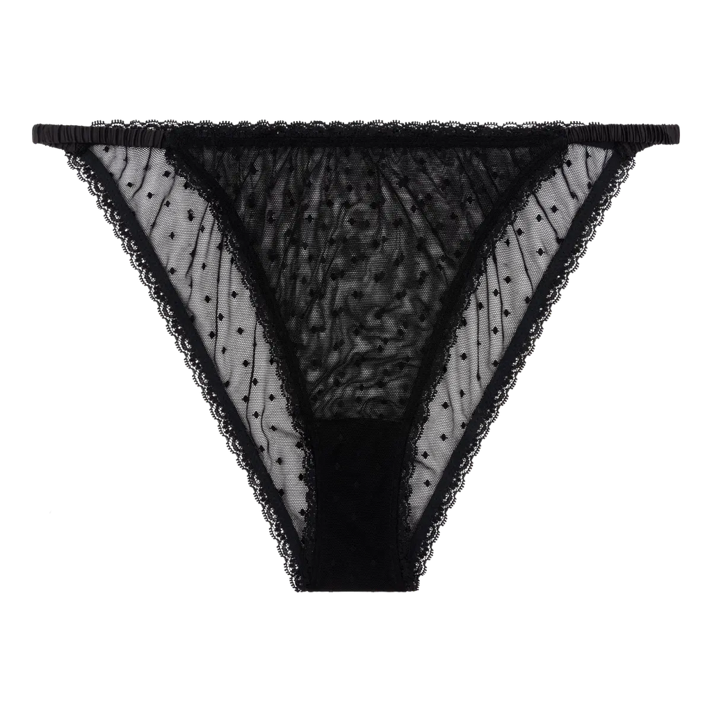 Tanga-style briefs - ISABEL BLACK