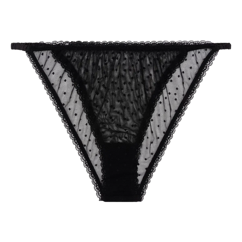 Tanga-style briefs - ISABEL BLACK