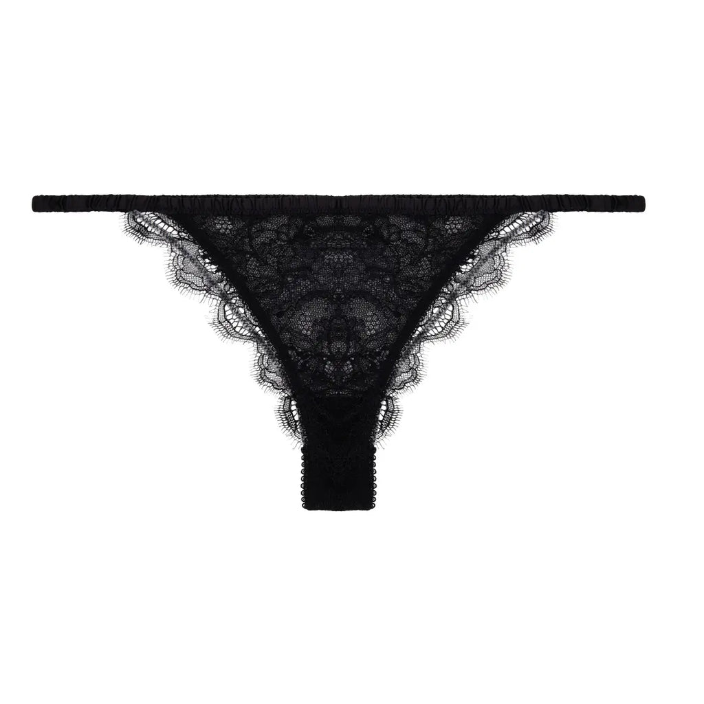 Tanga-style briefs - CHARLOTTE BLACK