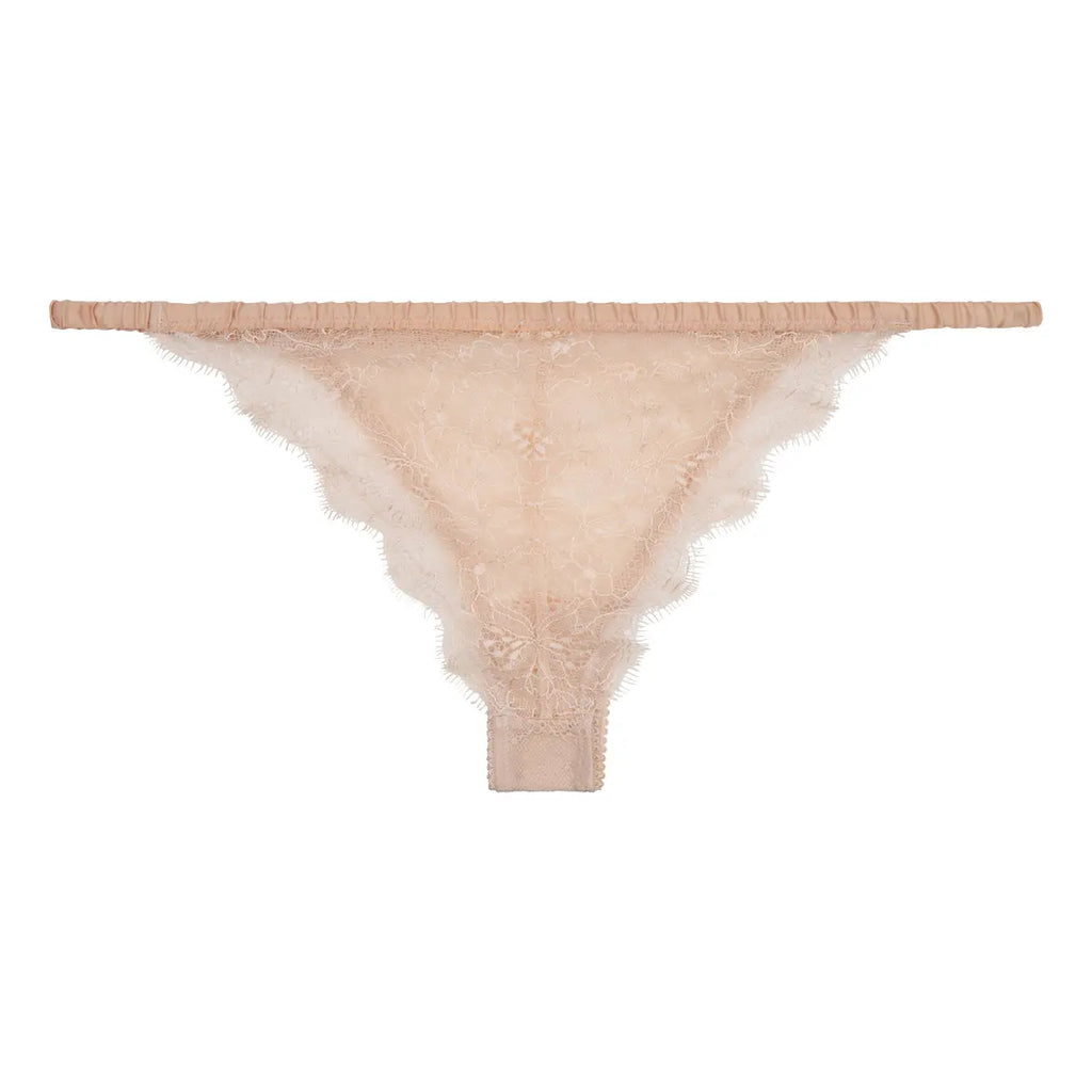 Delicate triangle bralette - CHARLOTTE SAND