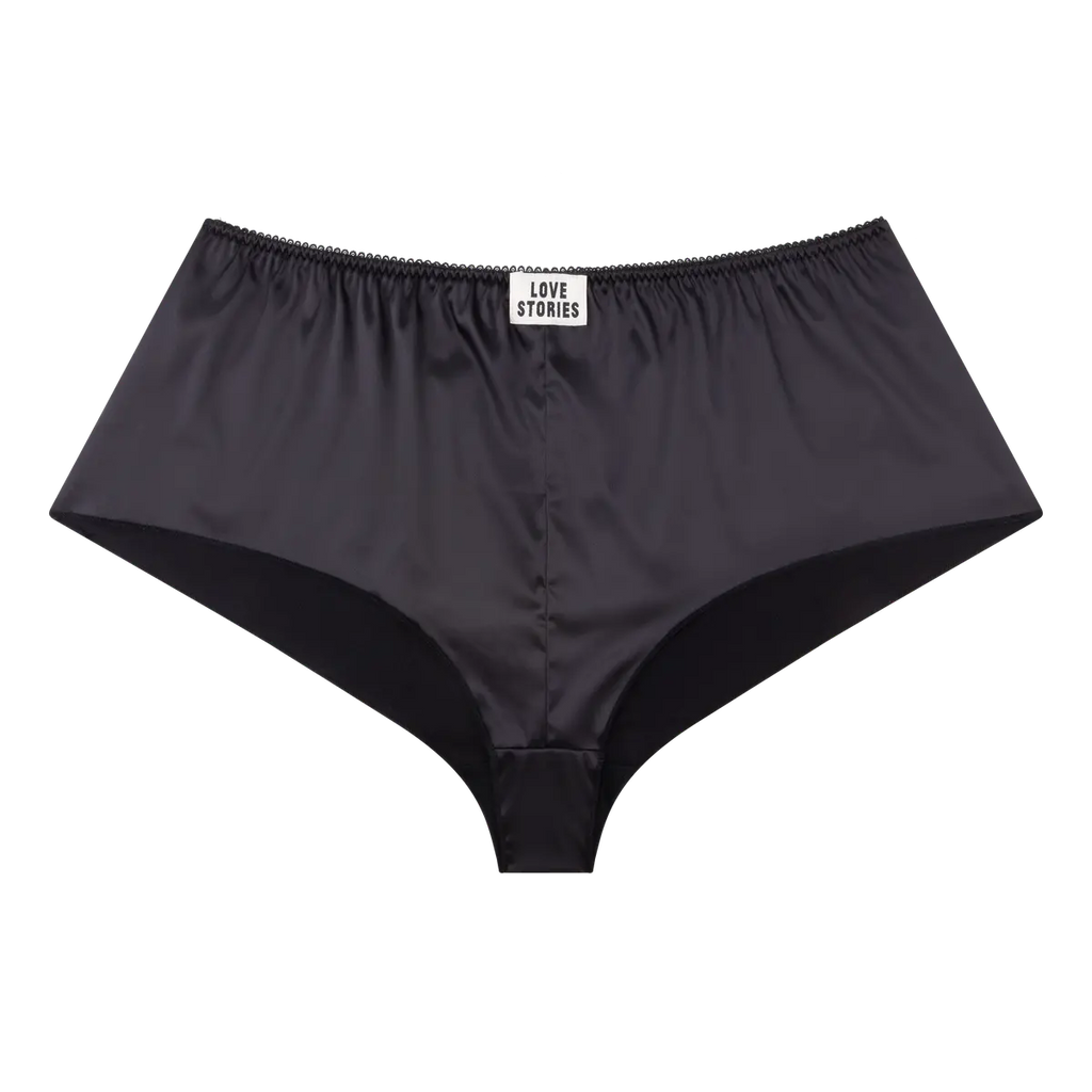Boxershort-style shorts - CHRISSY BLACK