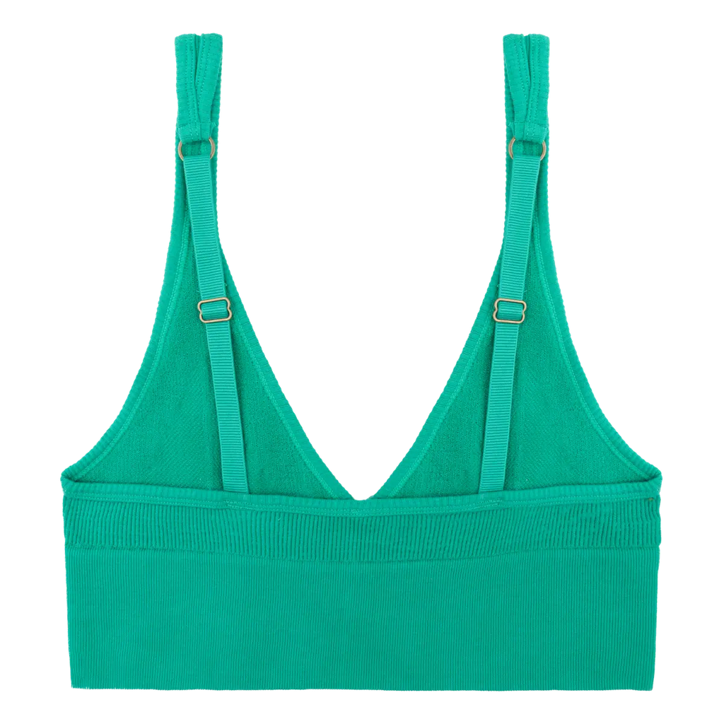 Stylish sporty bralette - POSEY GREEN