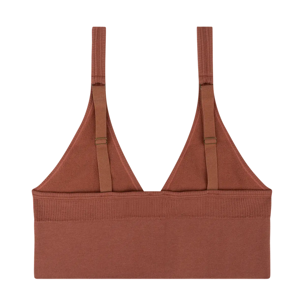 Stylish sporty bralette - POSEY BROWN