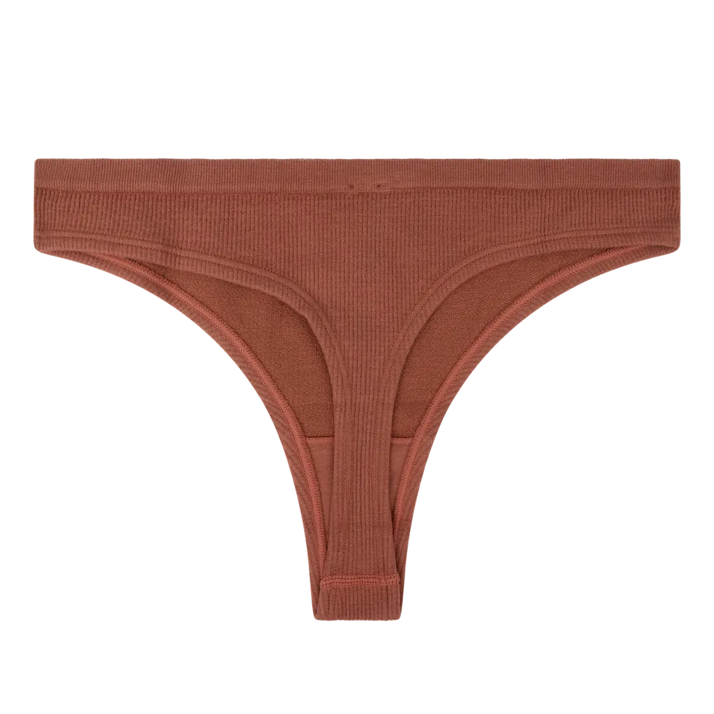 Comfy string briefs - LIMA BROWN