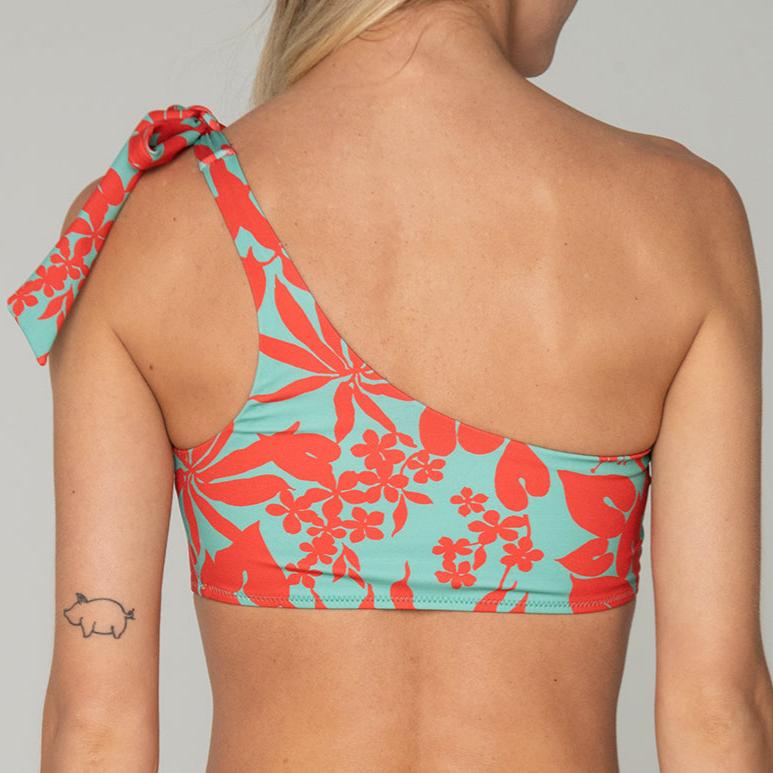 One Shoulder Bikini Top - LA CUBANA