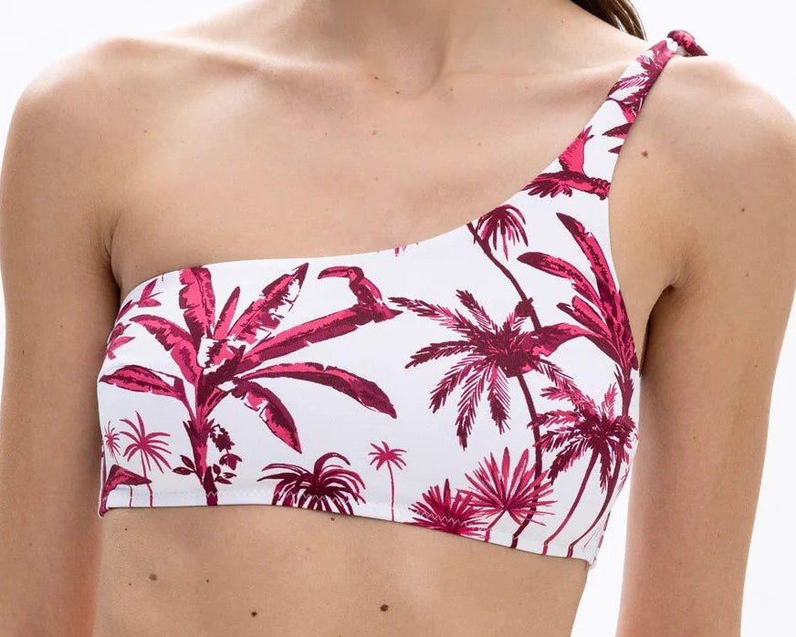 One Shoulder Bikini Top - KEEP PALM
