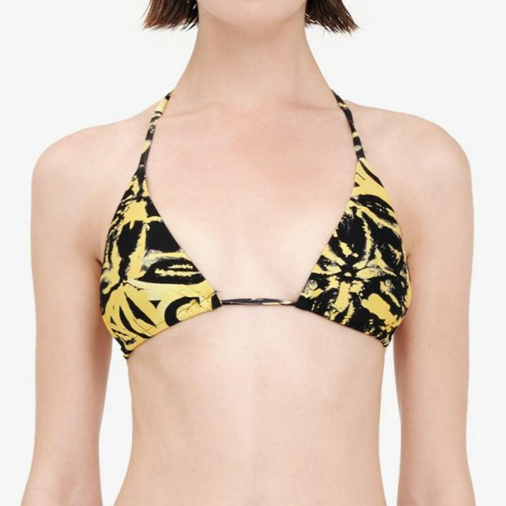 Triangle String Bikini Top - TARANTOULA