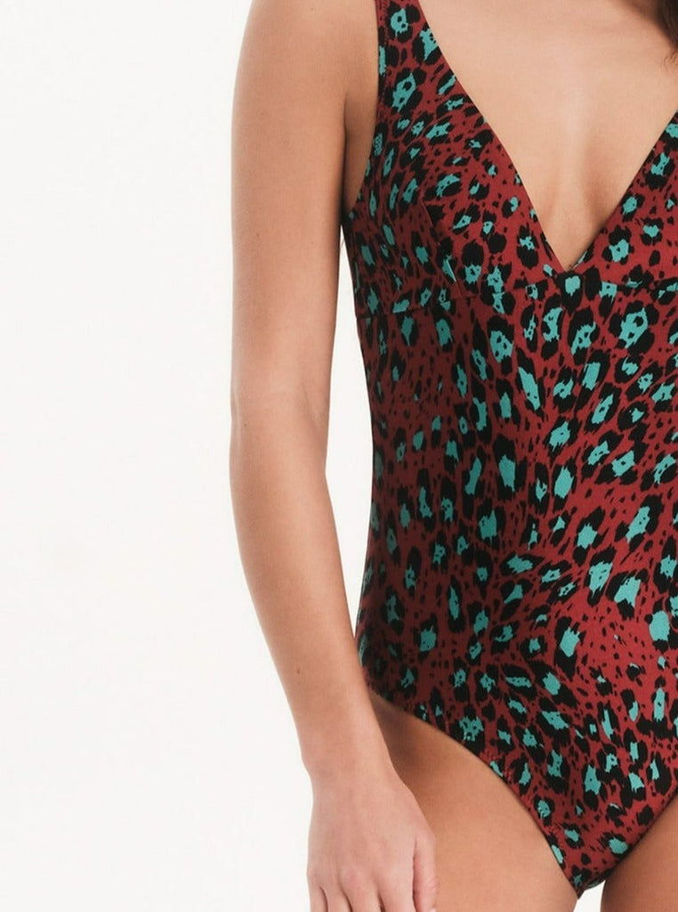 V-Neck One Piece - SEA RIOT