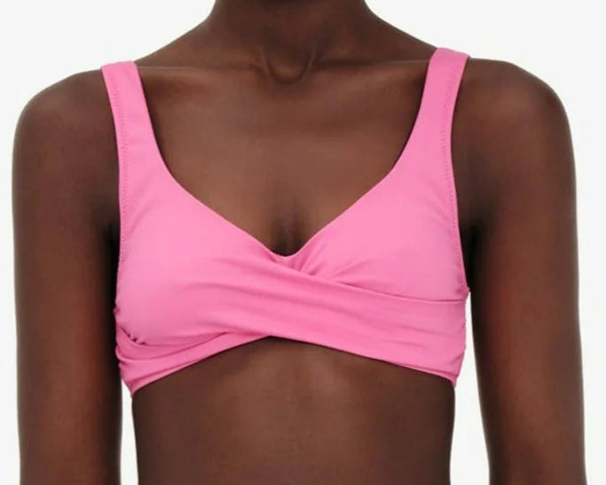 Twisted Bikini Top - BUBBLE GUM