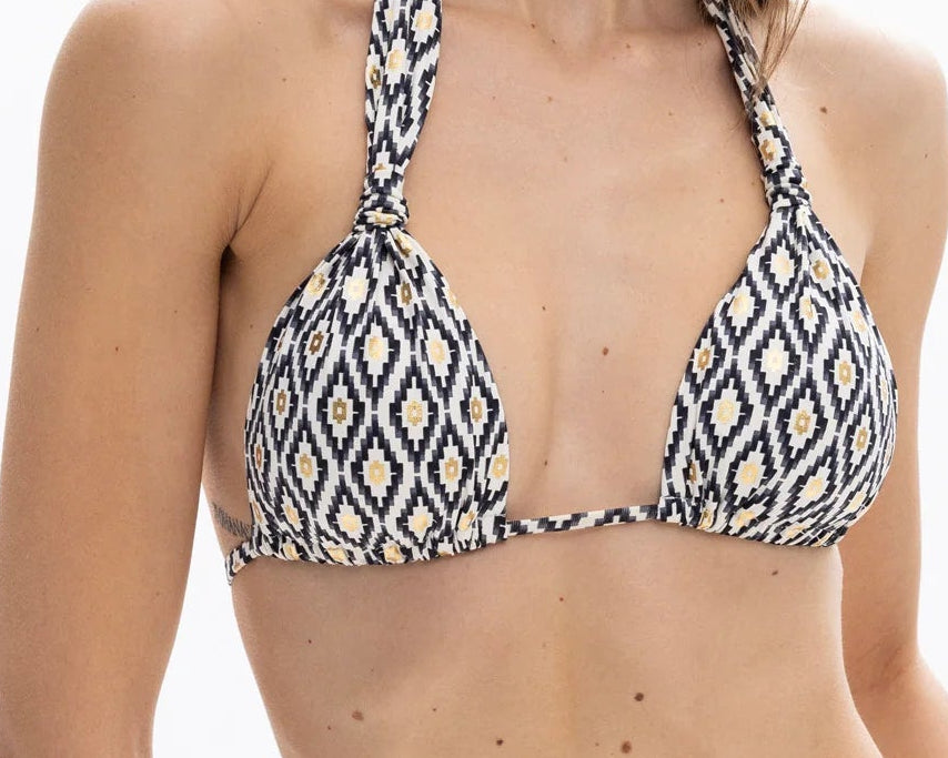 Halterneck Triangle Bikini Top - GLORY