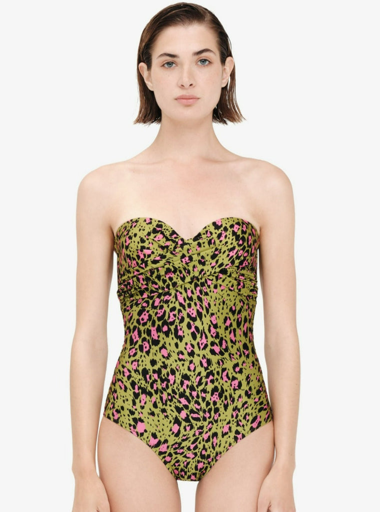 Bandeau Twisted One Piece - BITTER BARBIE