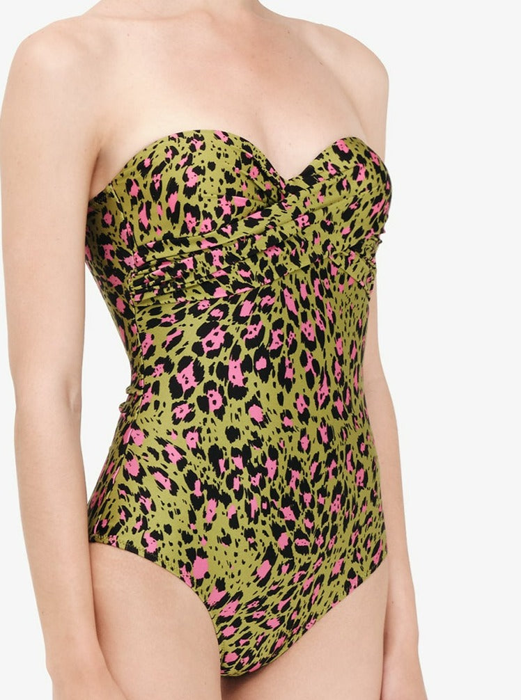 Bandeau Twisted One Piece - BITTER BARBIE