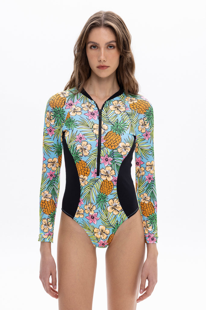 Zip Surf Suit - BAHAMA MAMA