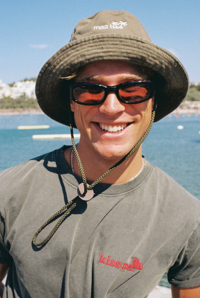Bucket Hat Khaki - PALM TREE