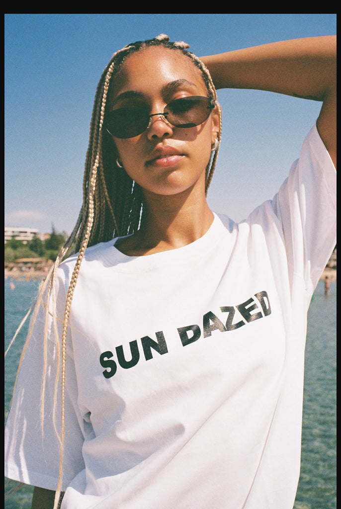 T-SHIRT WHITE - SUN DAZED.