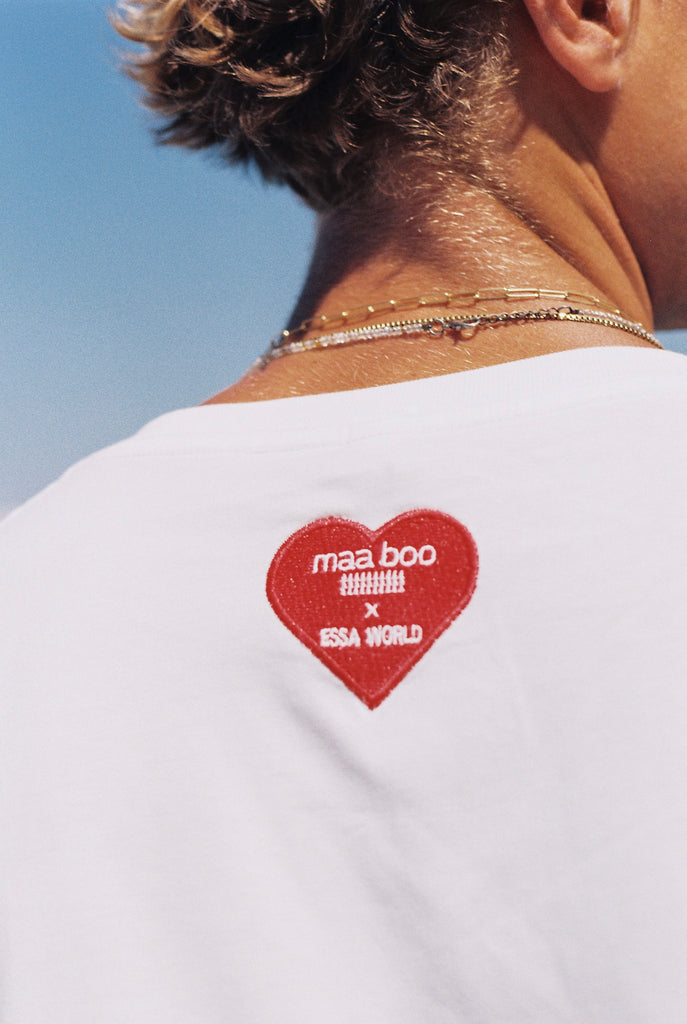 T-shirt white - KISS ME