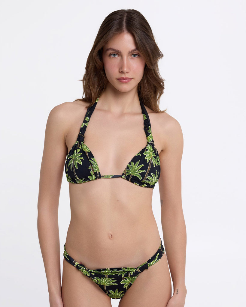 Halterneck Triangle Bikini - TROPIC AFFAIR