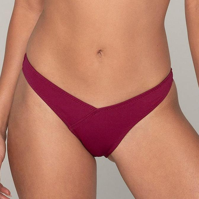 Bust Bikini Bottom - VIOLET BUMP