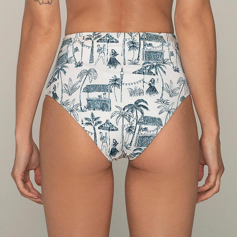 Highwaisted Bikini Bottom - WAIKIKI