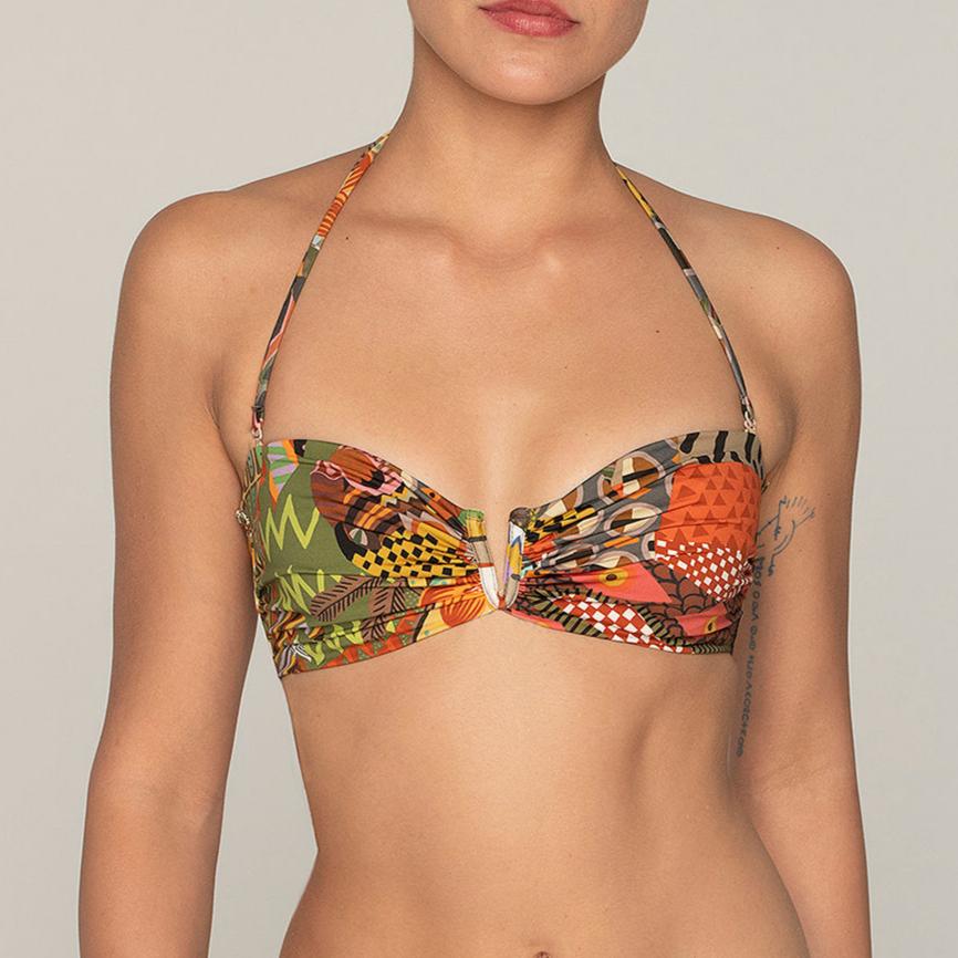 Bikini Strapless V Top - ZANZIBAR