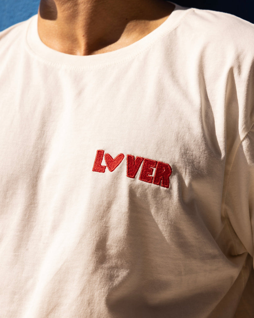 T-shirt white - LOVER