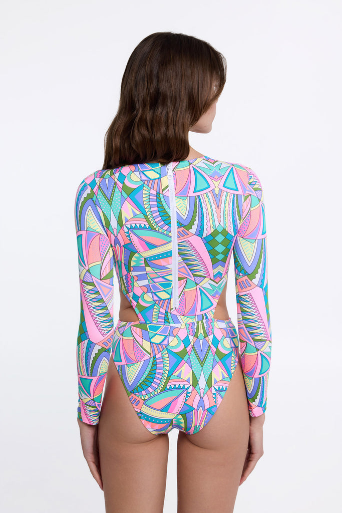 Surf Cut Out One Piece - K POP