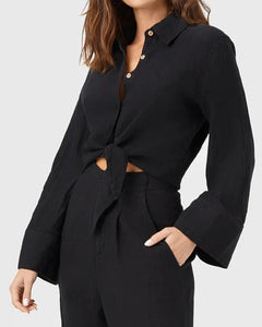 Shirt Black - MRS MIKA