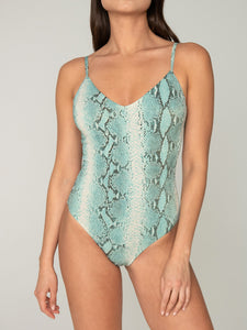 Spaghetti Straps One Piece - GLAM ROCK