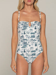 Strapless One Piece - WAIKIKI