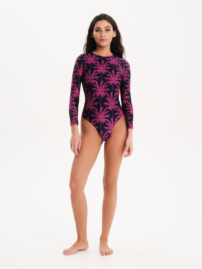 Surf Suit One Piece - PALM SPRITZ